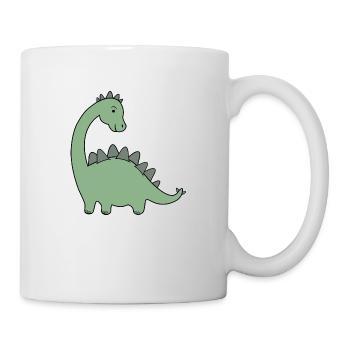 Little dinosaur - Mug - white - Right