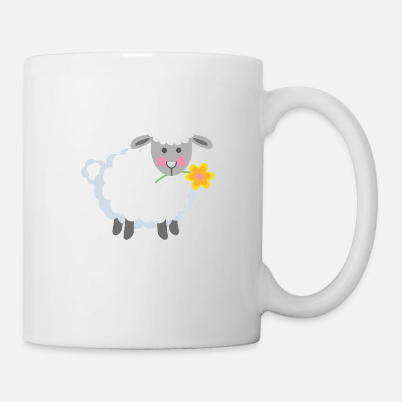 Beau mouton - Mug blanc - blanc