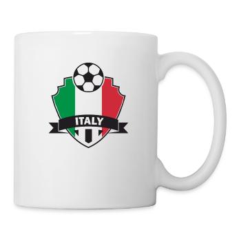 Italie Football - Mug blanc - blanc - Droite
