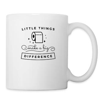 roll of toilet paper - Mug - white - Right