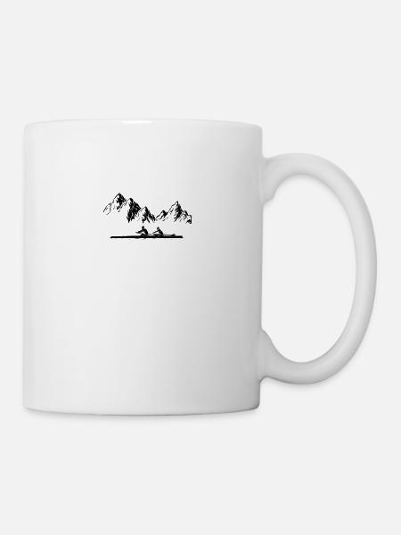 Idée cadeau aviron paddling aviron kayak - Mug blanc - blanc