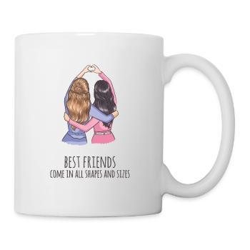 Cadeau de l’ami. Cadeau pour la meilleure amie - Mug blanc - blanc - Droite