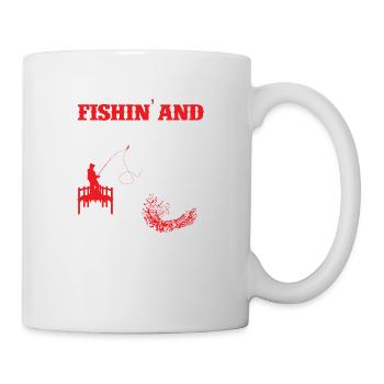 Fishing Fishing Sport Fish Fishing Shirt - Mug - white - Right
