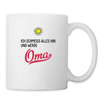 oma - Tasse - Weiß - Rechts