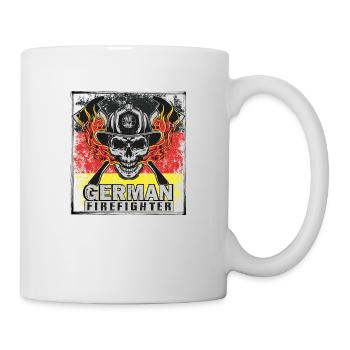 German firefighters - Mug - white - Right