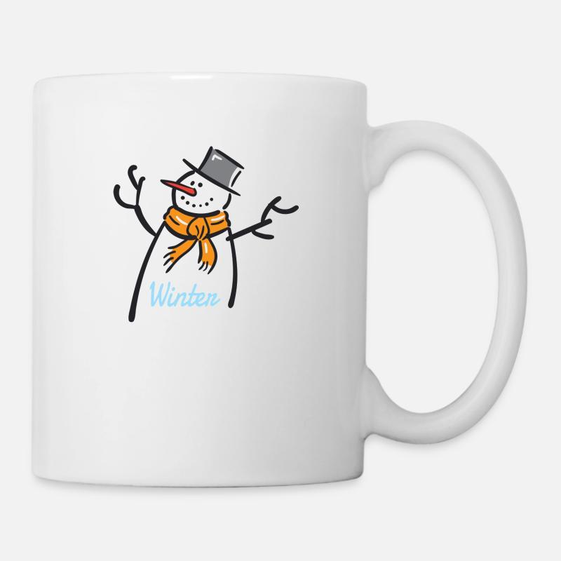 Winter - Tasse - Weiß