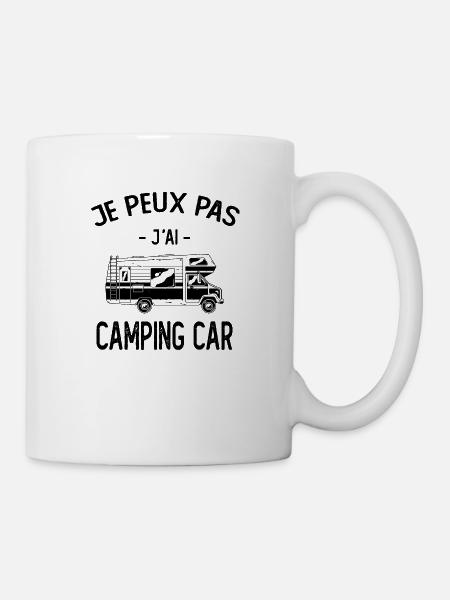 Je Peux Pas J'ai Camping Car - Mug blanc - blanc