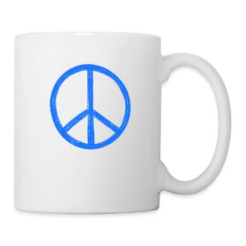 signes de paix - Mug blanc - blanc - Droite