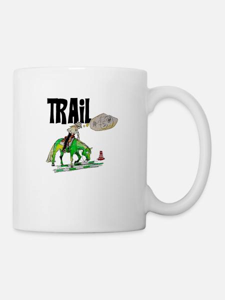 Trail - Mug blanc - blanc