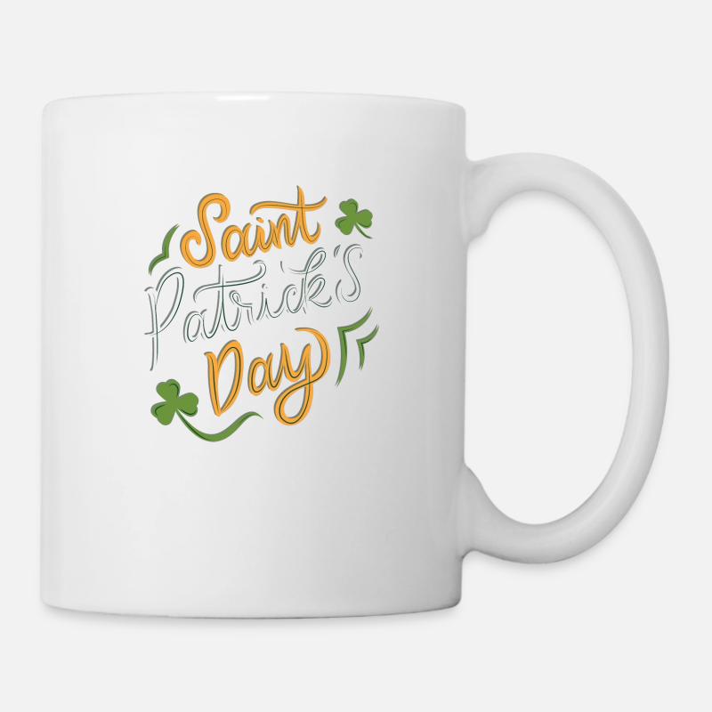 Joyeuse Saint-Patrick - Mug blanc - blanc