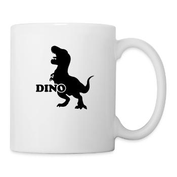 Dinosaure Dino Dinosaur - Mug blanc - blanc - Droite