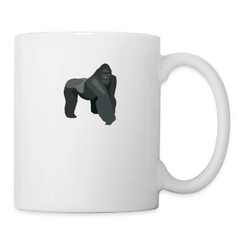 Silberrücken | Gorilla - Tasse - Weiß - Rechts