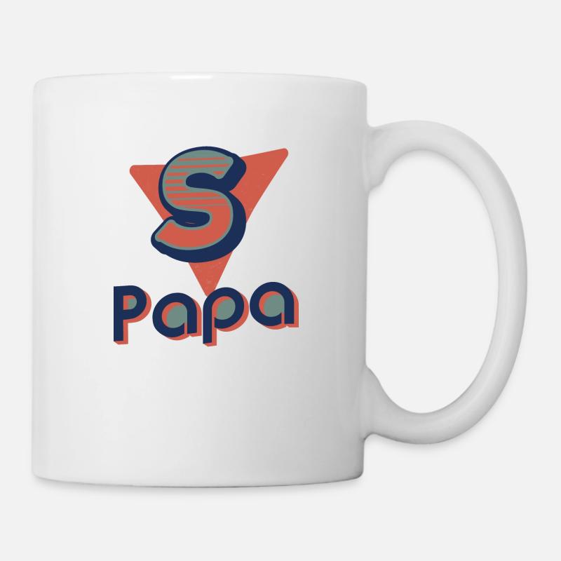 Superpapa - Mug blanc - blanc