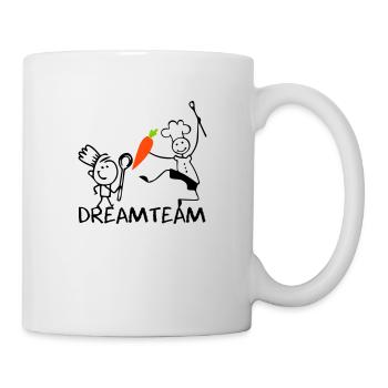Dreamteam - Tasse - Weiß - Rechts