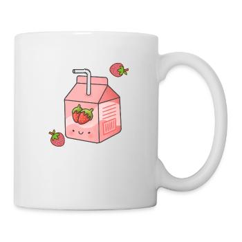 strawberry milk - Tasse - Weiß - Rechts