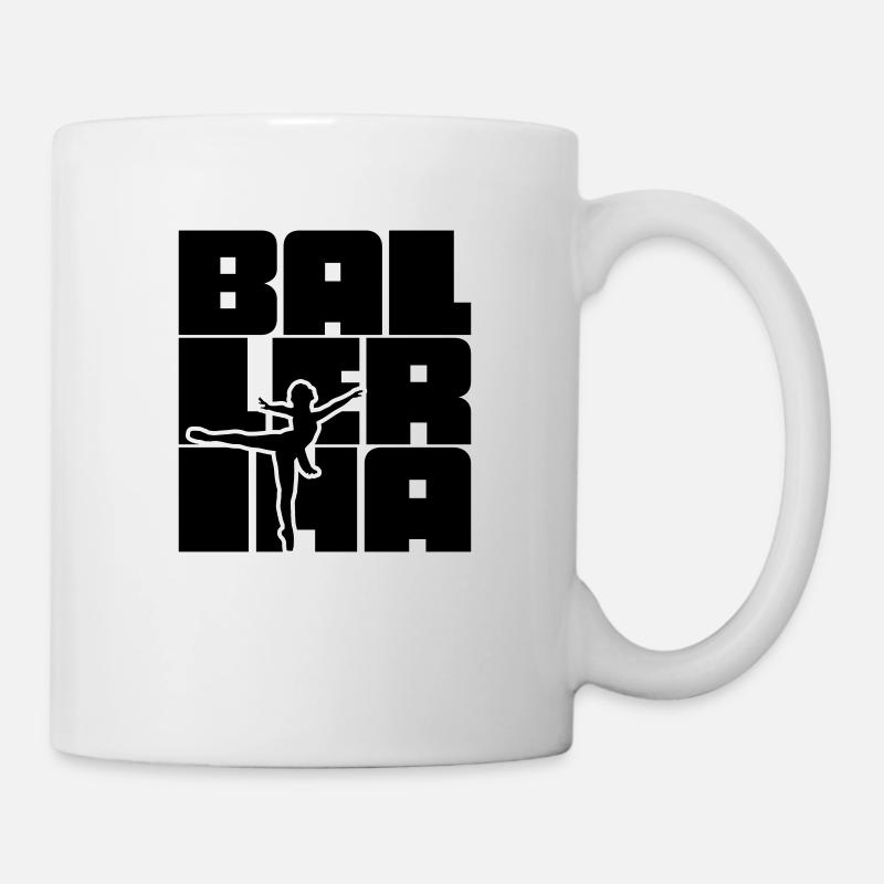 Ballerina - Tasse - Weiß