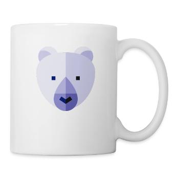 Eisbär - Tasse - Weiß - Rechts