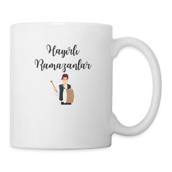 Hayirli Ramazanlar/Ramadan/Islam /Bayram/Türkisch - Tasse - Weiß - Rechts