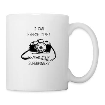 camera - Tasse - Weiß - Rechts