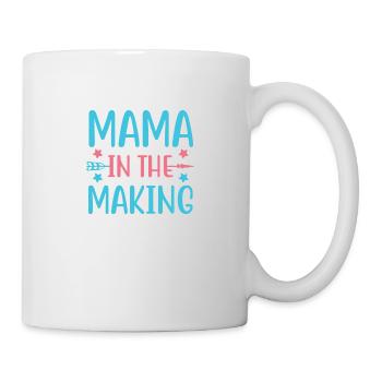 MAMAN DANS LA FÊTE DES MÈRES MAKING - Mug blanc - blanc - Droite
