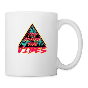 Sie jetzt die vibez - Tasse - Weiß - Rechts