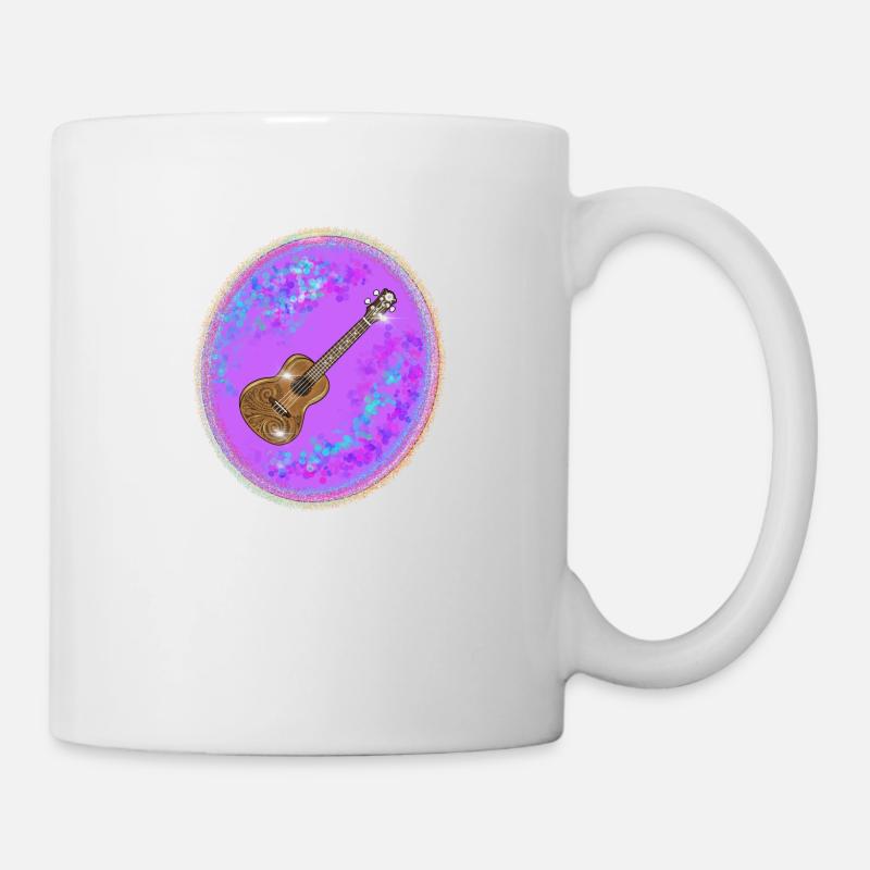 Ukulele - Tasse - Weiß