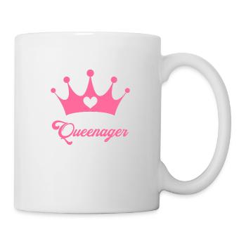 Queenager - Mug - white - Right