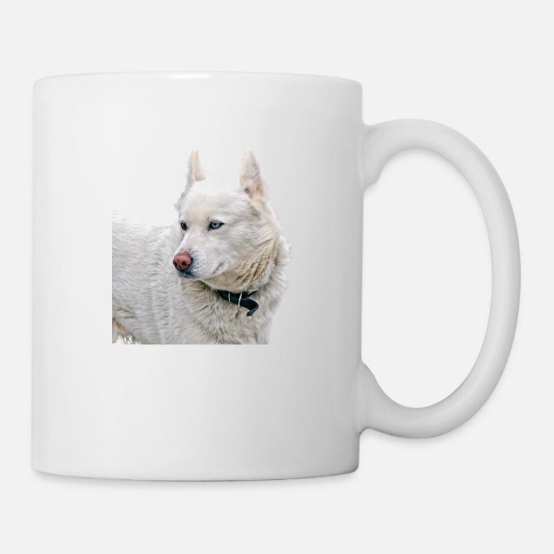 White Husky - Mug blanc - blanc