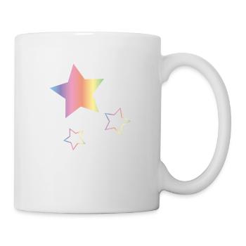 Rainbow Stars - Mug - white - Right