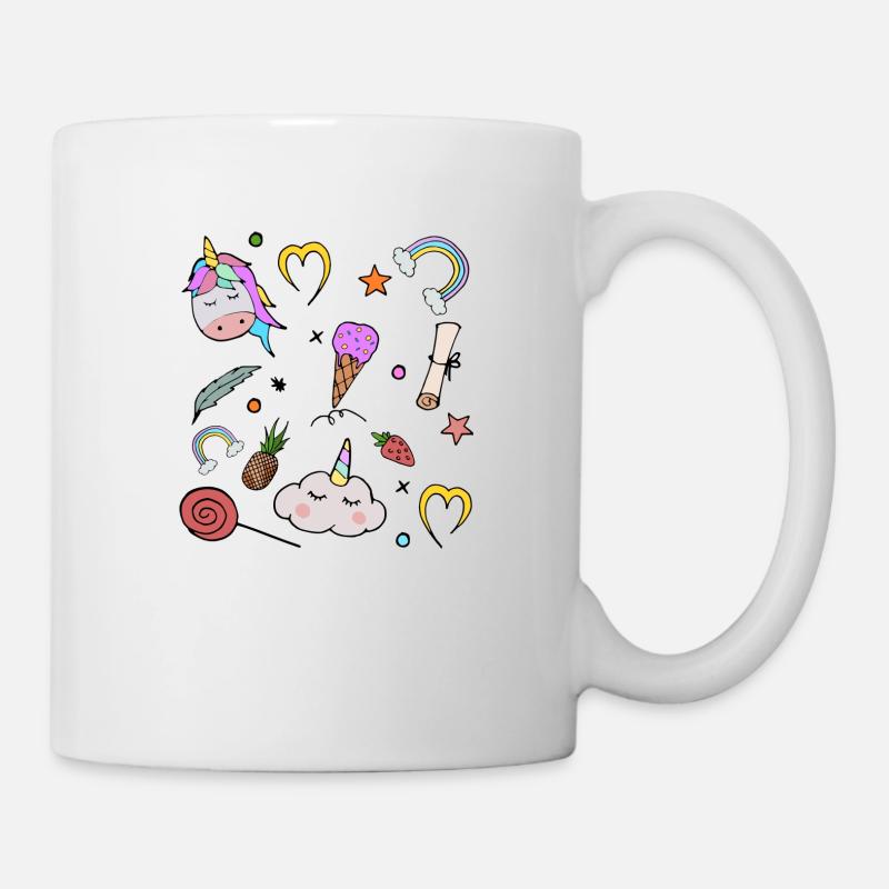 GIRLS' TALE - Mug - white