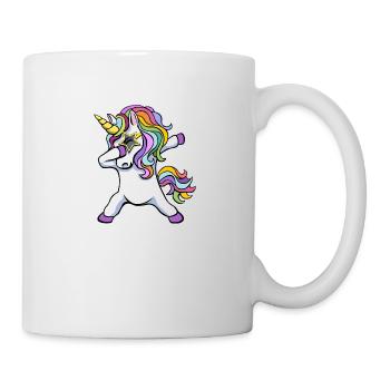 Unicorn polka dots - Mug - white - Right