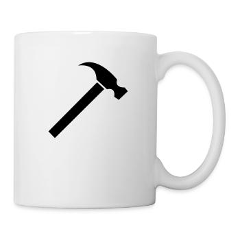 hammer - Mug blanc - blanc - Droite