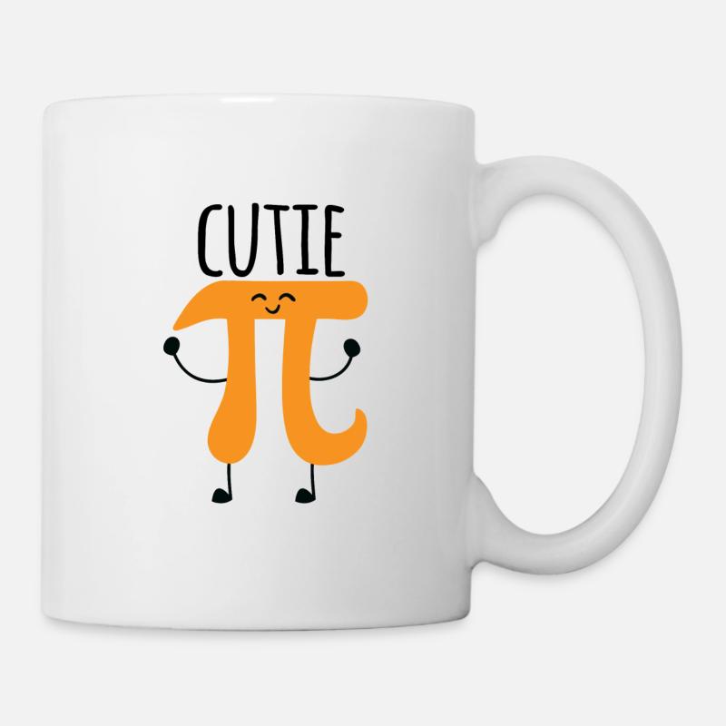 Cutie Pi - Tasse - Weiß