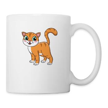 Chat - Mug blanc - blanc - Droite