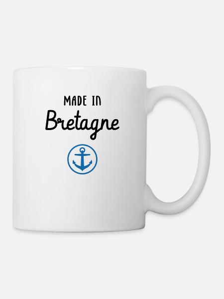 Made in Bretagne - Mug blanc - blanc