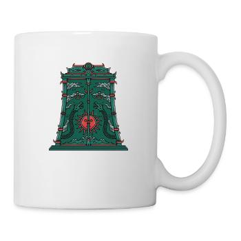 porte du temple - Mug blanc - blanc - Droite