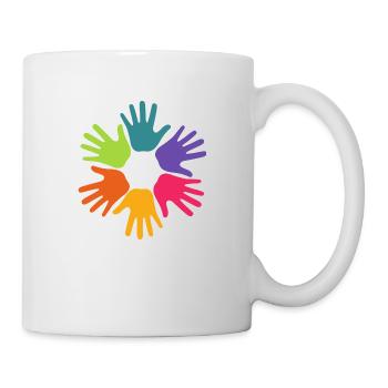 Pride Rainbow Flag Pride Parade LGBT - Mug - white - Right