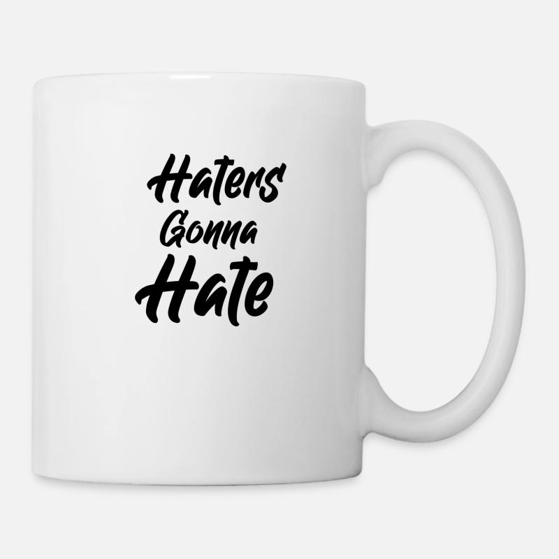 Hass - Tasse - Weiß