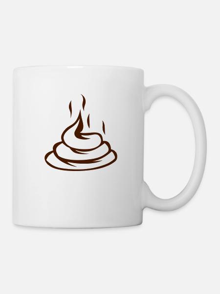 fiente Mist - Tasse - Weiß