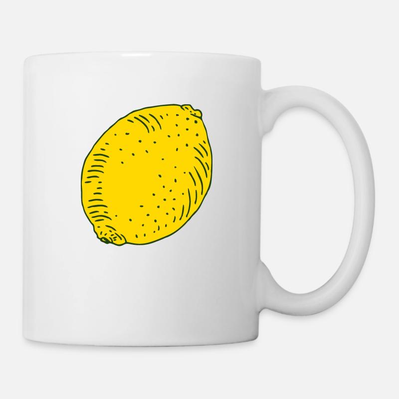 Citron - Mug blanc - blanc