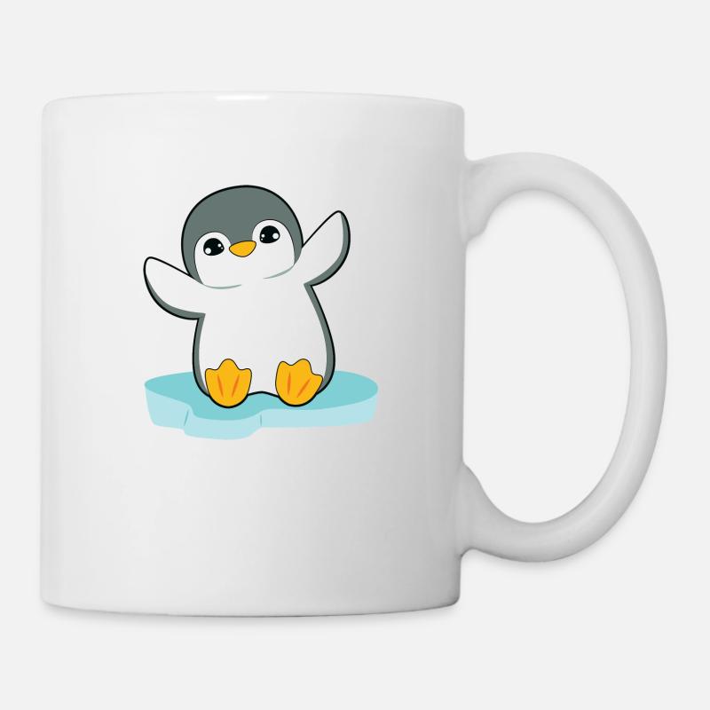 Pinguin - Tasse - Weiß