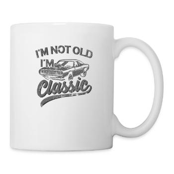 I ́m Not Old I ́m Classic Men's Oldtimer Grandpa - Mug - white - Right