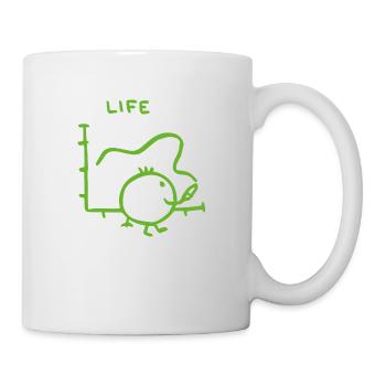 life statistics - Mug - white - Right