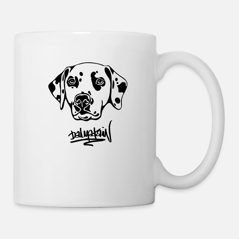 Dalmatiner - Tasse - Weiß