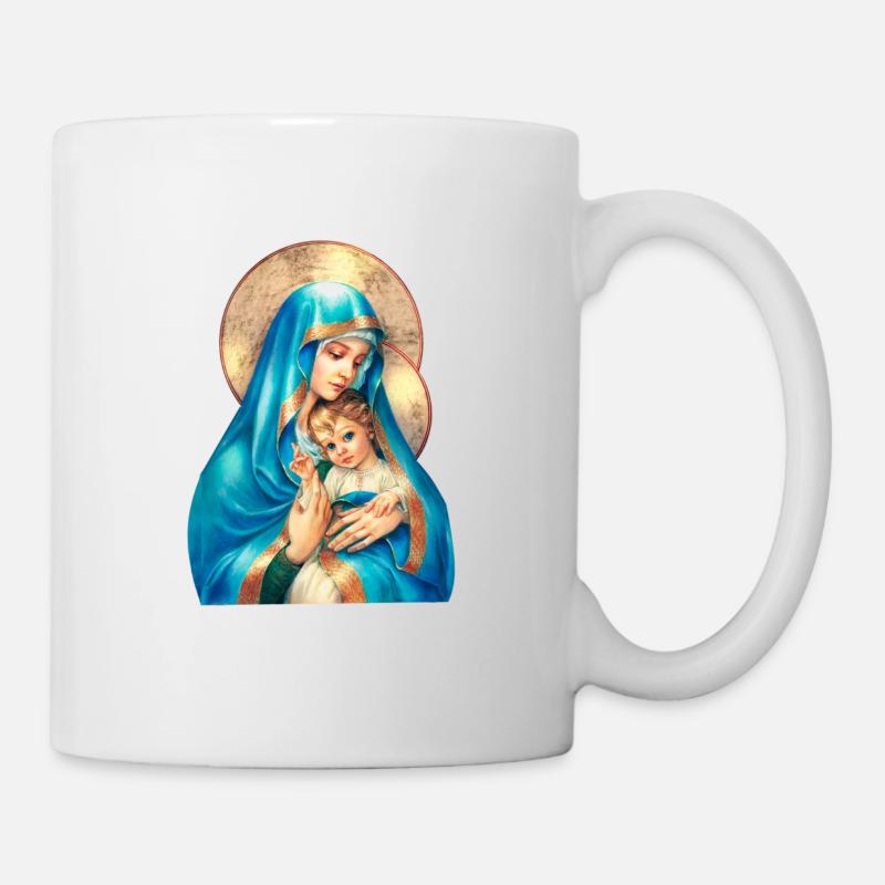 Marie mère de jésus - Christian - Mug blanc - blanc