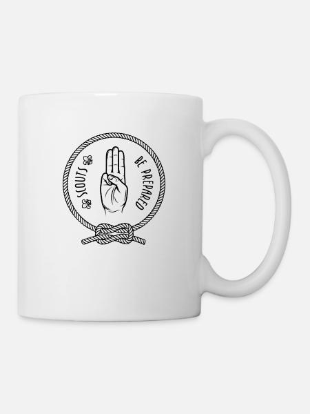 Scouts Be Prepared - Mug - white