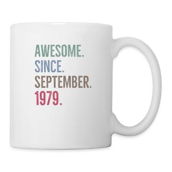 Awesome Since September 1979 - Mug - white - Right