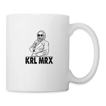 Karl Marx KRL MRX - Tasse - Weiß - Rechts