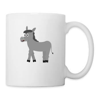 Esel - Tasse - Weiß - Rechts