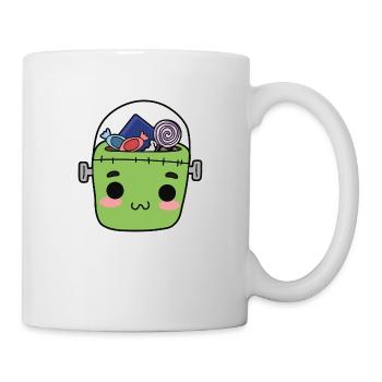 Süßes oder Saures Süßigkeiten - Tasse - Weiß - Rechts